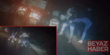Sarıyer’de ablasıyla ilişkisine karşı çıkan motokuryeyi tekme tokat darbetti; başına kaskla vurdular