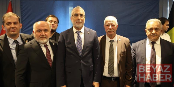 Bakan Işıkhan, Brüksel’de UID Belçika Bölge Başkanlığı’nı ziyaret etti