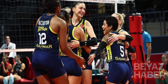 Fenerbahçe Medicana - Manisa Büyükşehir Belediye Spor: 3-0