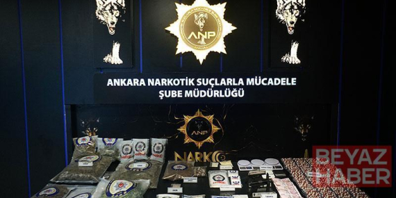 Ankara’da narkotik operasyonları: 32 tutuklama