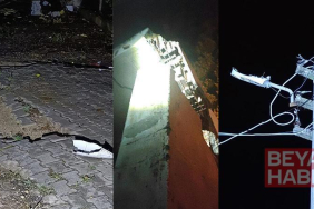 Kozan’da yıldırım düştü; elektrik direği ve bina zarar gördü, araçlarda hasar oluştu