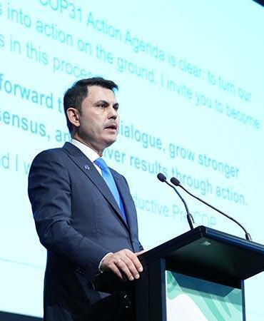 COP31 Başkanı ve Çevre, Şehircilik ve İklim Değişikliği Bakanı Kurum, Fiji