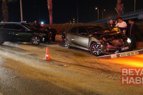İzmir’de 7 otomobil, 1 motosikletin karıştığı zincirleme kaza: 4 yaralı