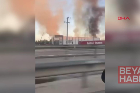 Fabrikada çıkan yangın, 3 saatte kontrol altına alındı