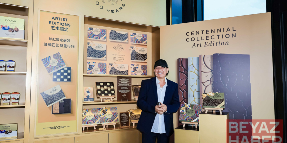 Godiva, 100’üncü yılını Ekrem Yalçındağ imzalı özel sanat koleksiyonuyla kutluyor