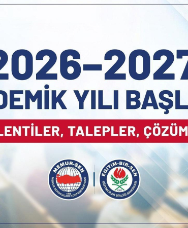 Eğitim-Bir-Sen’den 2026-2027 akademik yıl açıklaması