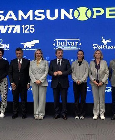 Uluslararası Samsun Open WTA 125 Tenis Turnuvası başladı