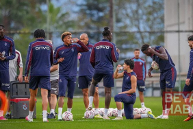 Trabzonspor, Samsunspor maçı hazırlıklarını sürdürdü
