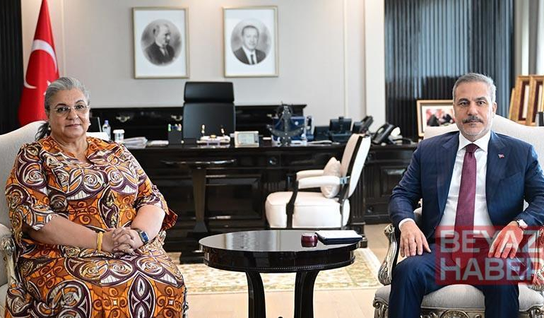 Bakan Fidan, BM Genel Sekreteri Libya Özel Temsilcisi
