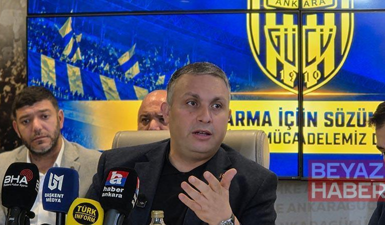 MKE Ankaragücü Başkanı Alparslan: MKE Ankaragücü 800 milyon liraya tertemiz olur