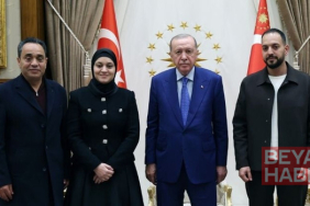 Cumhurbaşkanı Erdoğan, hayatını kaybeden Filistinli Hind Rajab'ın ailesini kabul etti