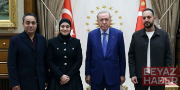 Cumhurbaşkanı Erdoğan, hayatını kaybeden Filistinli Hind Rajab'ın ailesini kabul etti