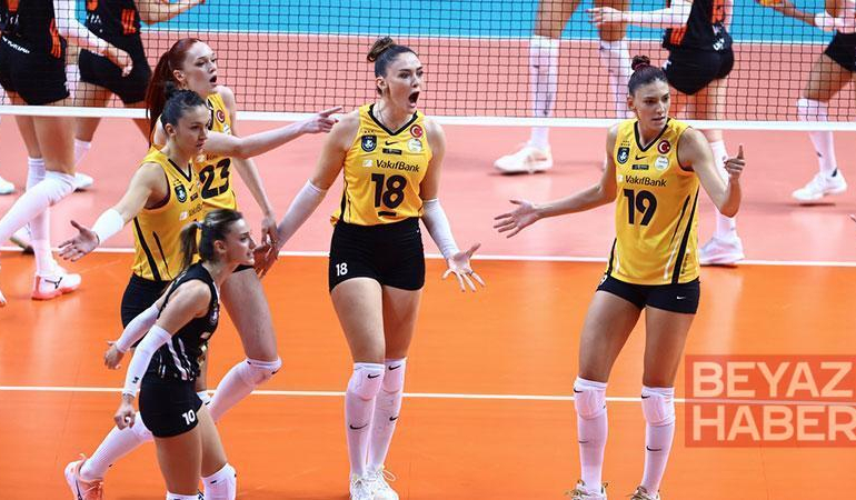 VakıfBank - Eczacıbaşı Peron İstanbul: 3-2