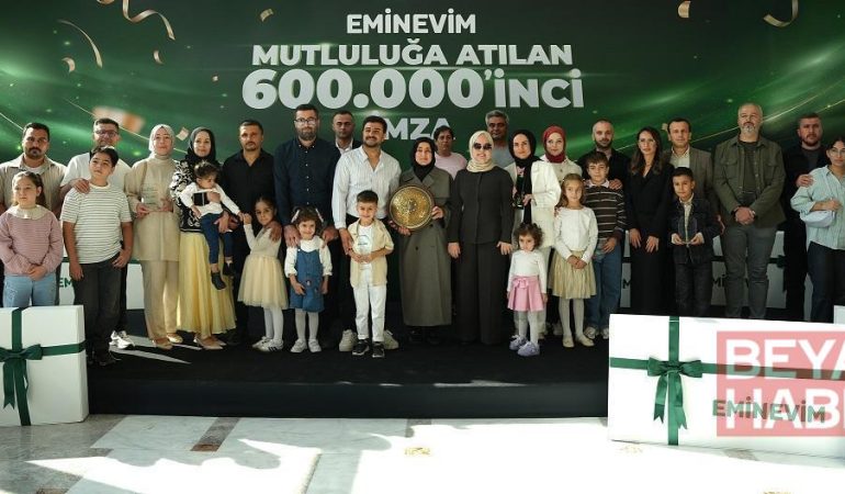 Eminevim 600 bininci teslimatını gerçekleştirdi