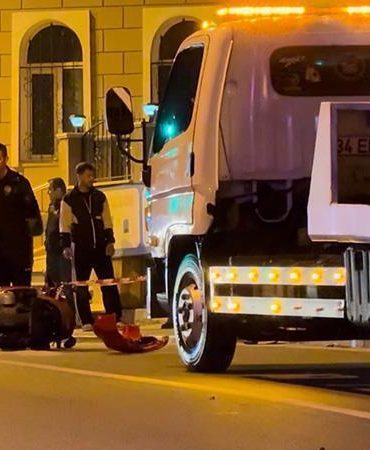 Beykoz’da direğe çarpan motosiklet sürücüsü hayatını kaybetti; kaza kamerada