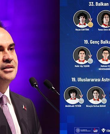 Bakan Kacır: Uluslararası bilim olimpiyatlarında tarihin en yüksek madalya sayısına ulaşıldı