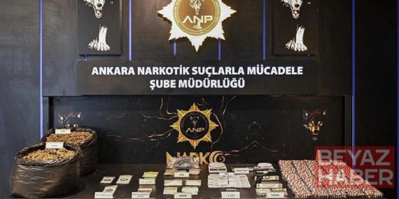 Ankara’da narkotik operasyonları: 43 tutuklama