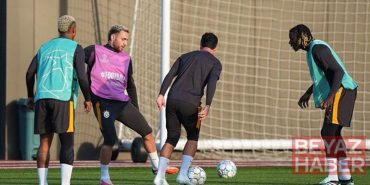 Galatasaray, Barcelona maçının hazırlıklarına devam etti