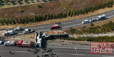 Manisa'da 11 kişinin öldüğü kazaya ilişkin gözaltına alınan 3 şoför adliyede