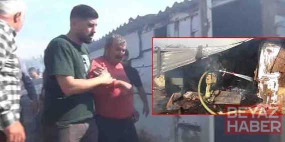 Silivri’de ahırda çıkan yangında hayvanları öldü; besici ve eşi hastaneye kaldırıldı