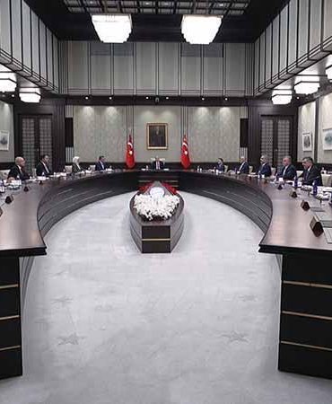 Cumhurbaşkanlığı Kabinesi toplandı