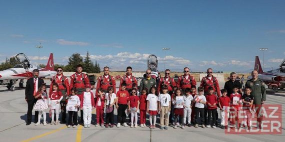 Öğrencilerden 7’nci Ana Jet Üs Komutanlığı’na ziyaret