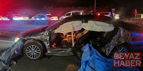 Bingöl’de otomobil bariyerlere çaptı: 2 ölü, 2 yaralı