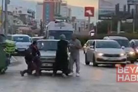 Trafikte tartıştığı kişinin otomobilini tekmeledi, 180 bin lira ceza uygulandı