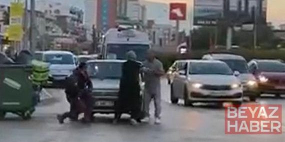 Trafikte tartıştığı kişinin otomobilini tekmeledi, 180 bin lira ceza uygulandı