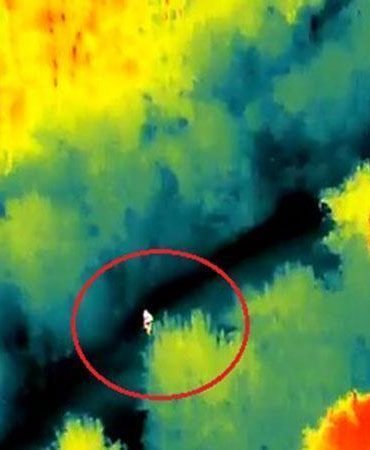 Ormanda kaybolun kişi, termal kamera ile yeri saptanarak kurtarıldı