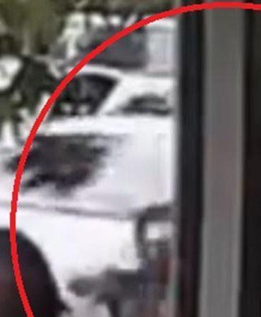 Ankara’da motosiklet ile otomobilin çarpıştığı kaza kamerada: 1 yaralı