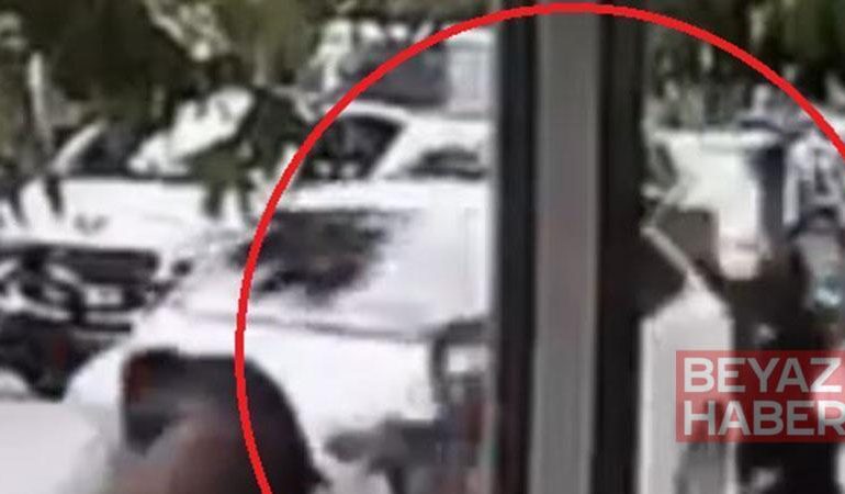 Ankara’da motosiklet ile otomobilin çarpıştığı kaza kamerada: 1 yaralı
