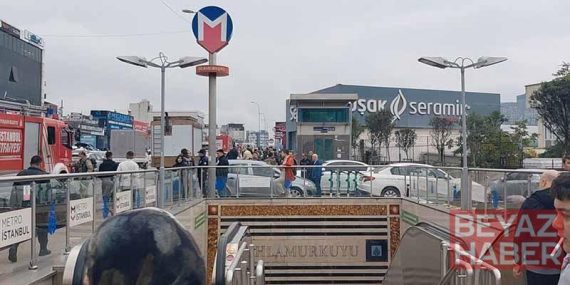 Ümraniye’de metro istasyonunda trafo patladı; seferler durdu