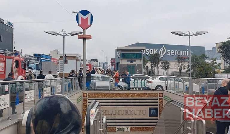 Ümraniye’de metro istasyonunda trafo patladı; seferler durdu