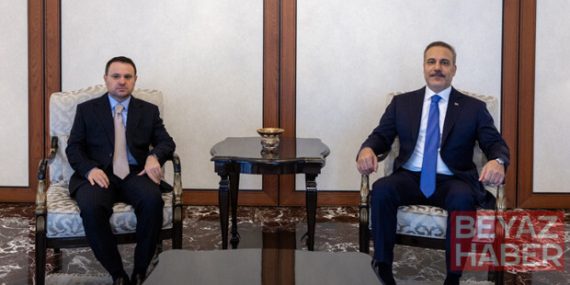 Dışişleri Bakanı Hakan Fidan ve Adalet Bakanı Akın Gürlek bir araya geldi