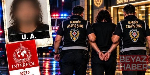 Kırmızı bültenle aranan cinayet şüphelisi Mardin’de yakalandı