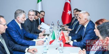 Bakan Ersoy, İtalyan mevkidaşı Giuli ile bir araya geldi