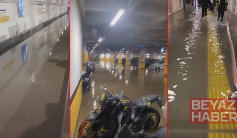 İstanbul’da sağanak; bazı metro ve alt geçitleri su bastı