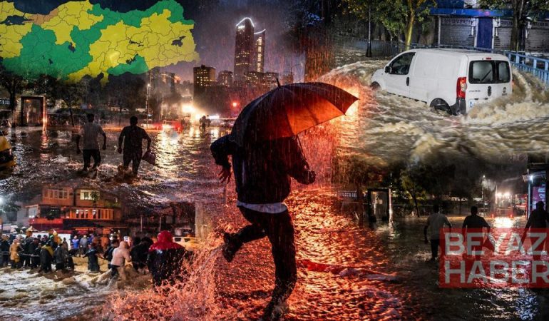 SON DAKİKA | İstanbul'u sağanak vurdu! Yollar göle döndü, araçlar mahsur kaldı | Selden acı haber! 14 yaşındaki çocuk hayatını kaybetti