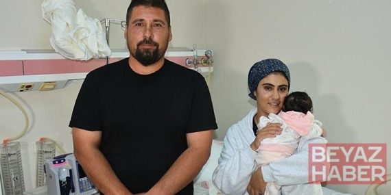 Alya bebek, 41 gün sonra annesine kavuştu