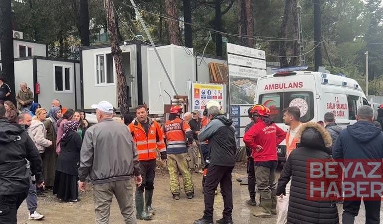 Beykoz’da sel nedeniyle su tahliyesi yaparken kuyuya düşen işçi öldü