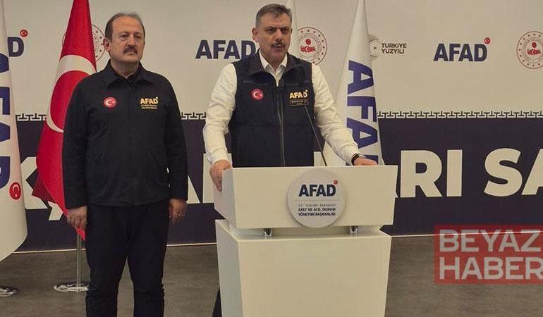Bakan Çiftçi: Ekiplerimiz 6 vatandaşımızı bulmak için aralıksız çalışıyor