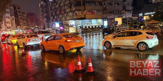 Ankara’da sağanak etkili oldu