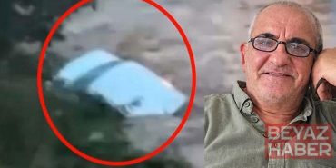 Sarıyer’de selde kaybolan Ahmet Derin’in aracının sürüklendiği anların görüntüsü ortaya çıktı