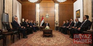 Bakan Fidan, Irak Başbakanı Zeydi tarafından kabul edildi