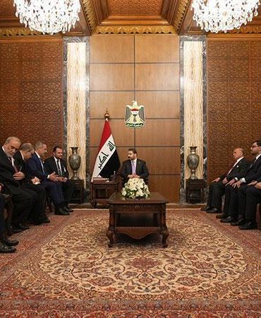 Bakan Fidan, Irak Başbakanı Zeydi tarafından kabul edildi