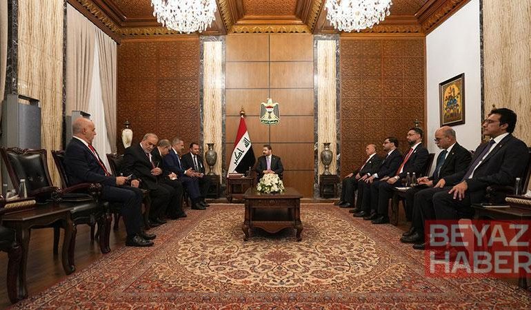 Bakan Fidan, Irak Başbakanı Zeydi tarafından kabul edildi