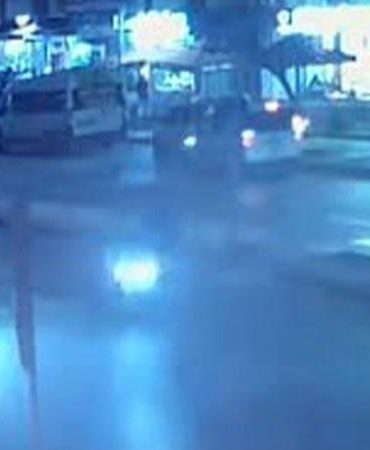 İki motosikletin çarpıştığı kazada 1 yaralı; o anlar kamerada