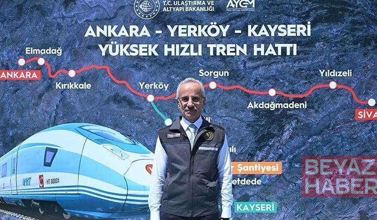Bakan Uraloğlu: Ankara-Kayseri seyahat süresini 1 saat 45 dakikaya düşüreceğiz