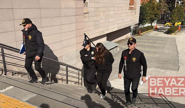 Sevgilisini öldürdüğü iddiasıyla gözaltına alınan kadın adliyede